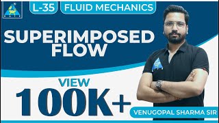 Fluid Mechanics  Module 5  Fluid Flow  Superimposed Flow Lecture 35 [upl. by Makell458]