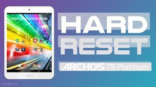 Hard Reset Archos 79 Platinum  Factoey Reset [upl. by Earleen]