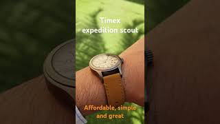 Timex Expedition Scout timex affordablewatches vintagewatches [upl. by Eissoj348]