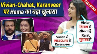 Bigg Boss 18  Hema Sharmas EXPLOSIVE Interview After Eviction Vivian Positive Karanveer Ghamandi [upl. by Morgun]