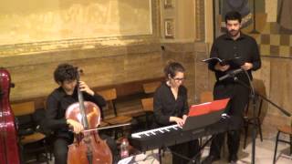 CANTICORUM JUBILO Piano Cello y Tenor [upl. by Erminia]