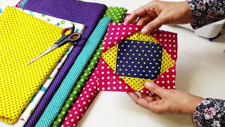 ✅3 Amazing Patchwork Ideas for Beginners  Easy Sewing [upl. by Zubkoff]