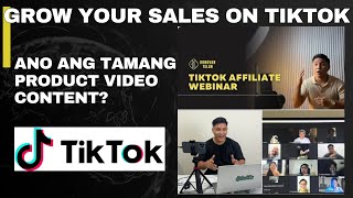 Tiktok Marketing Paano Gumawa ng Sales Generating Video by Donovan Telan [upl. by Rahal]