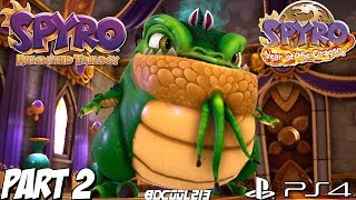 Spyro Reignited Trilogy Gameplay Year of the Dragon Part 2  Sunrise Spring [upl. by Esylla474]