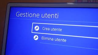 Come cancellare un profilo su ps4 2017 ita [upl. by Friedly]