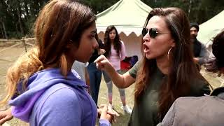 ExRoadie Iram just slapped Kashish Thakur Neha Dhupia Loses Her Cool  Roadies Journey Roadies [upl. by Christianson]