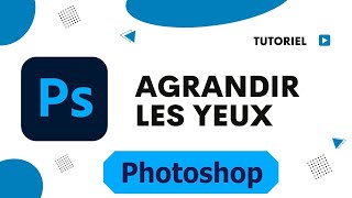 Comment agrandir les yeux sur photoshop [upl. by Akcirret]