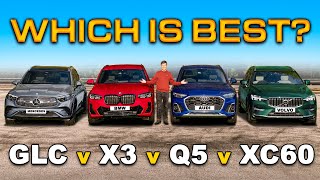 BMW v Mercedes v Audi v Volvo BEST premium SUV review [upl. by Akerboom335]