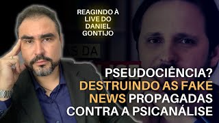 PSEUDOCIÊNCIA DESTRUINDO AS FAKE NEWS PROPAGADAS CONTRA A PSICANÁLISE  REACT [upl. by Nniuq]