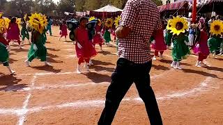 Chudalani undi dance on CBSE Khelotsav 2017 at Montessori SchoolAcampkurnool [upl. by Ainatnas966]