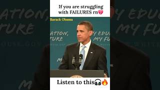 Let your failures teach you🔥 Barack Obama [upl. by Siuqram360]