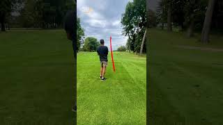 Tee shot at Ironwood Golf Club located in Howell Michigan [upl. by Alyl]