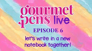 LIVE  episode 6  lets write in a new notebook together [upl. by Akeylah125]