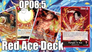 OP085 Post ST15 Ace Deck Building Guide  One Piece Card Game [upl. by Attenor125]