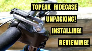 Topeak RideCase Unpacking Installing Reviewing [upl. by Bordy641]