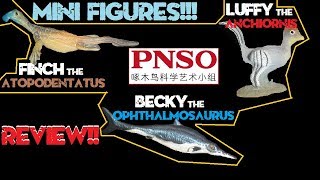 PNSO Mini Figure Review 14 Anchiornis Atopodentatus amp Ophthalmosaurus [upl. by Glovsky892]