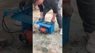 Cement bricks Making Process Goodtools and machinery make work easy [upl. by Muirhead]