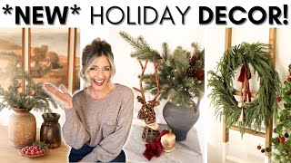 NEW HOLIDAY DECOR FINDS  HIGHEND LOOK FOR LESS  AFFORDABLE HOLIDAY DECORATING TIPS AND IDEAS [upl. by Ibmab]