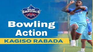 Kagiso Rabada Bowling  Rabada bowling action  rabada  DEKH CRICKET [upl. by Ayifa]