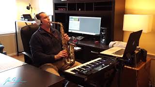 James Ingram 100 ways  sax cover [upl. by Kealey136]