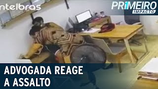 Advogada reage a assalto e luta com ladrão no RJ  Primeiro Impacto 270122 [upl. by Aliek]