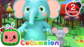 The Elephant and the Mouse📖CoComelon📖Moonbug Kids 📖 Learning Corner [upl. by Atinahc]