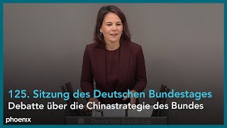 Debatte über ChinaStrategie der Bundesregierung vom 29092023 [upl. by Ardnuahsal]