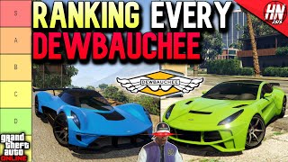 The ULTIMATE Dewbauchee Vehicle Tier List  GTA Online [upl. by Runkel607]