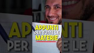 Come Prendere Appunti Efficaci per Ogni Materia scuola [upl. by Mapes]