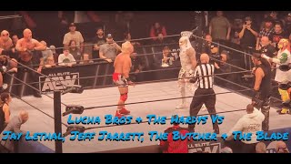 FULL MATCH Lucha Bros amp The Hardys Vs Jay Lethal Jeff Jarrett The Butcher amp The Blade 91323 [upl. by Pevzner]