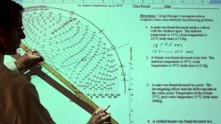 Henssges Nomogram More Examples [upl. by Dnomad283]