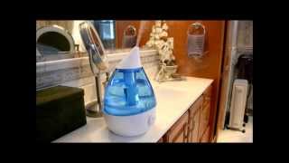 Crane Ultrasonic Cool Mist Humidifier Unboxing amp Review [upl. by Ani]