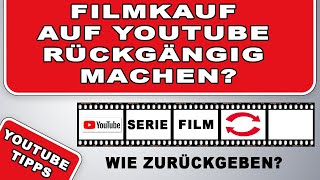 Wie kann ich einen Serien Kauf auf YouTube rückgängig machen Vorgehensweise am PC [upl. by Ary]