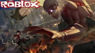 Attack On Titan  Roblox Edition roblox games robloxedit gaming [upl. by Idisahc]