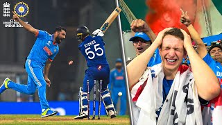 The Moment INDIA send England OUT the World Cup [upl. by Esilehc]