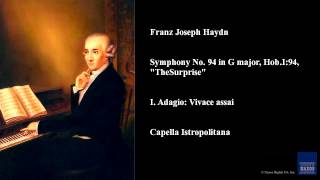 Franz Joseph Haydn Symphony No 94 in G major HobI94 quotThe Surprisequot I Adagio Vivace assai [upl. by Sedecrem]