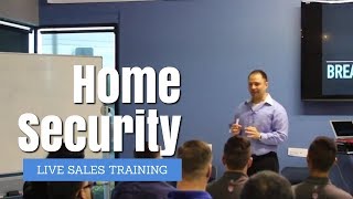 Home Security Alarm Summer Sales Pitch Training At Americas Security ADT Authorized Dealer [upl. by Shanna]