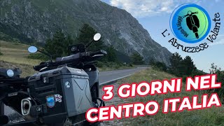 Moto e tenda  TRE GIORNI NEL CENTRO ITALIA day 1 [upl. by Dorrahs679]