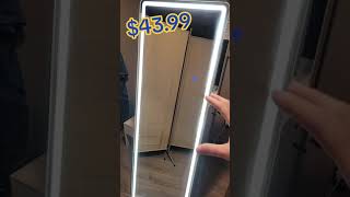 MyDepot LED Mirror – FullLength with Smart Touch amp Adjustable Light Modes [upl. by Nitaf]