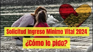 Solicitud Ingreso Mínimo Vital 2024 ¿Cómo lo pido [upl. by Adle]