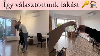 Így lett a KISLAKÁSmilyen lakásokat néztünk mik voltak az elvárásaink 🏠🔑 [upl. by Akerdnuhs]