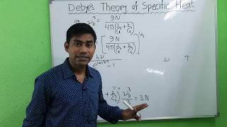 Debyes Theory of Specific Heat [upl. by Conrado]