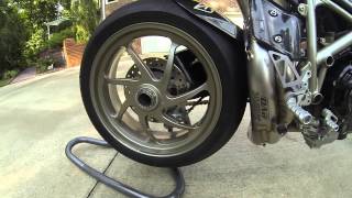 Akrapovic Evolution Exhaust System Ducati 1198S [upl. by Errol]