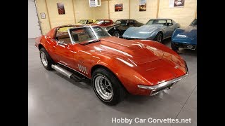 1969 Orange Corvette For Sale [upl. by Yemar168]