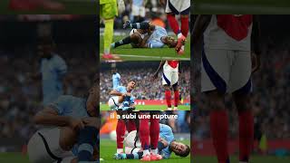 La blessure de Rodri de Manchester City manchestercity football [upl. by Copland]