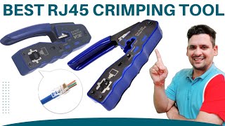 Best Crimping tool for Cat6 ethernet cable  How to make RJ45 Connector for Cat6 wire  Vcelink [upl. by Padgett440]