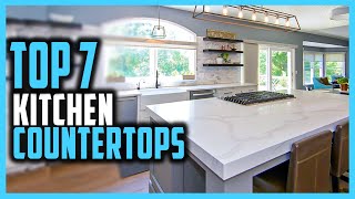 Best Kitchen Countertop In 2024  Top 7 Best Countertops For Your Kitchen [upl. by Ellehsad184]