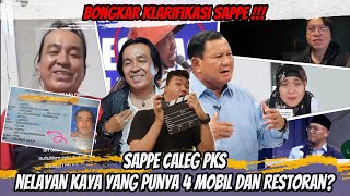 Klarifikasi Caleg PKS Sappe Nelayan❗❗ Ternyata Punya 4 Mobil dan Restoranv😱 Prabowo Sindir Sappe [upl. by Hollister101]