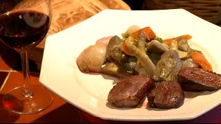 Recette  magret de canard et légumes primeurs  Météo à la carte [upl. by Adierf731]