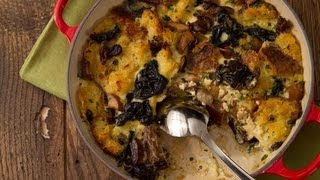 Wild Mushroom Bread Pudding with Traci Des Jardins [upl. by Bernette]